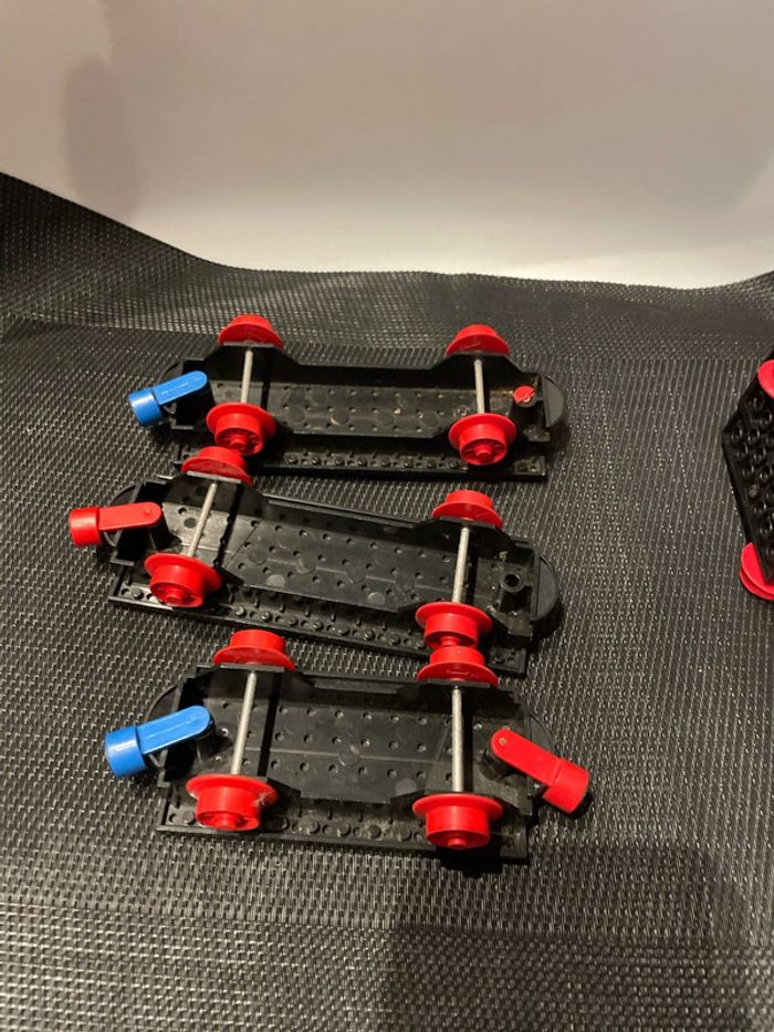 Lego train lot wagons et moteur 4,5V non testé vintage à nettoyer - photo numéro 14
