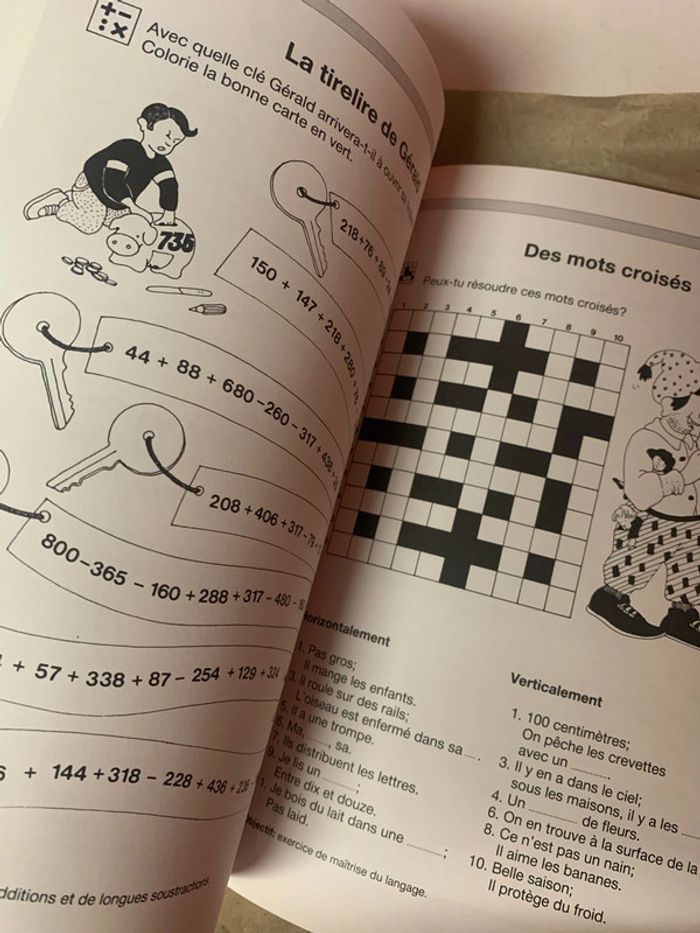 Livre d’exercices français calcul 8-9 ans - photo numéro 4