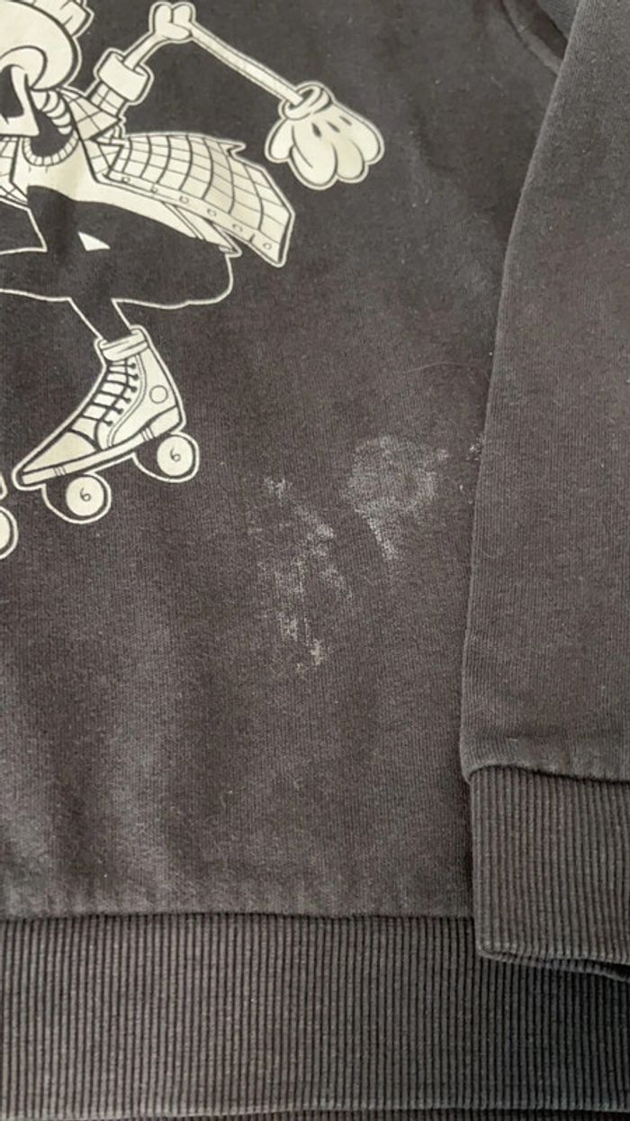 Sweat à capuche squelette - photo numéro 2