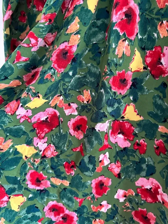 Robe d’été imprimé fleuri taille S/M lillie rose - photo numéro 3