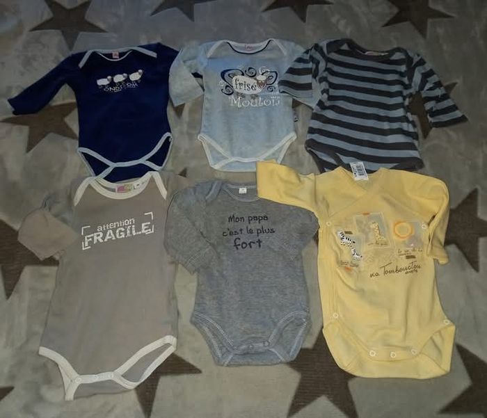 Lot vêtements 3 mois diverses marques
Bon état voir très bon - photo numéro 7