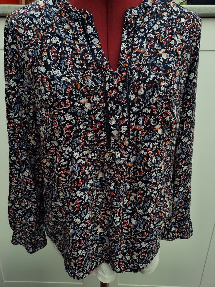 Blouse fleurie