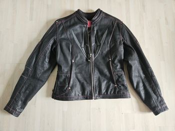 Veste moto cuir femme arlen ness XL bon état