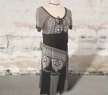 Robe longue bohème chic imprimée S’Quise taille 2 (38/40)