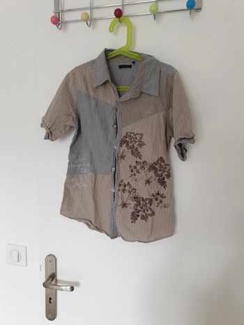 Chemisier manche courte