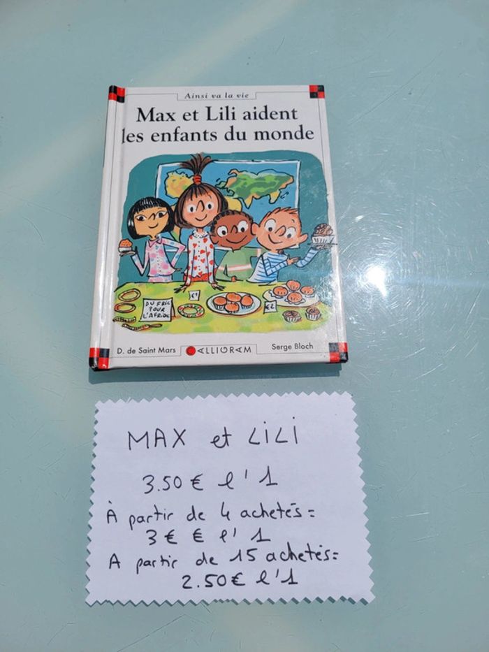 Les aventures de Max et Lili, Ainsi va la vie, Tome 74 🌎 Max et Lili aident les enfants du monde 🌎 - photo numéro 2