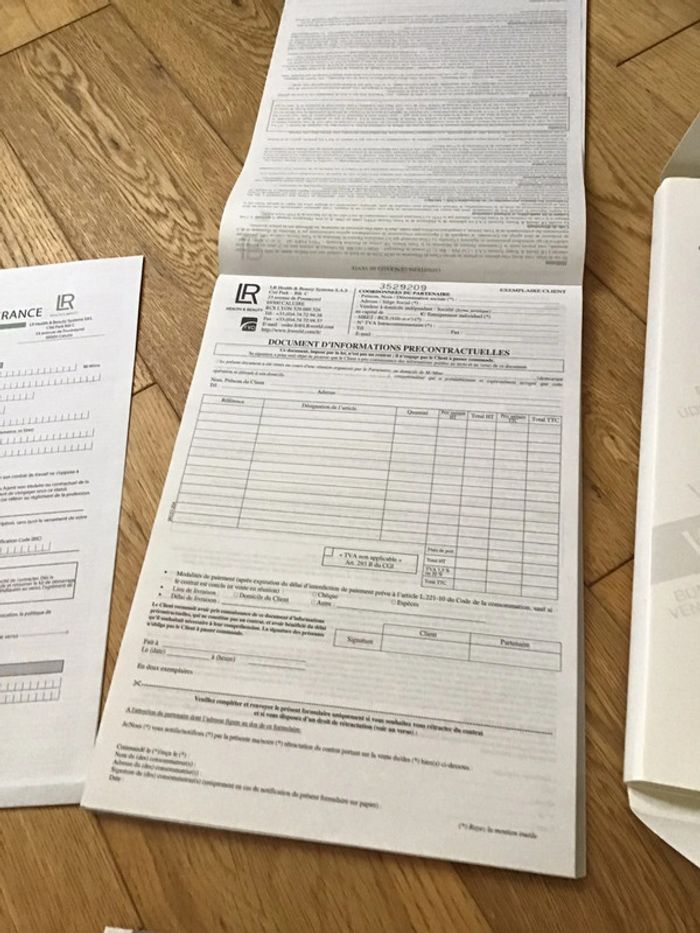 Lot agenda, bloc notes et bon commande LR neuf - photo numéro 12