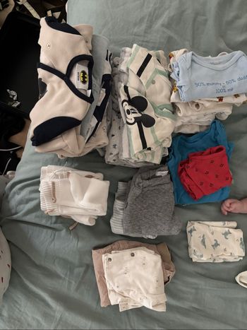 Lot vêtement bébé 1 mois garçon