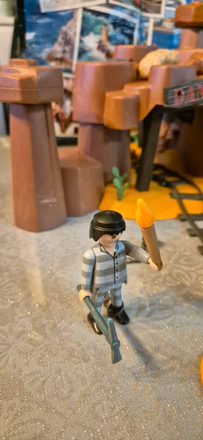Playmobil western 5246 mine d or avec explosif - photo numéro 5