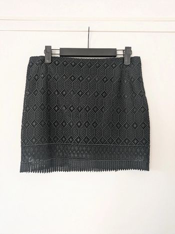 Jupe courte brodée Bash