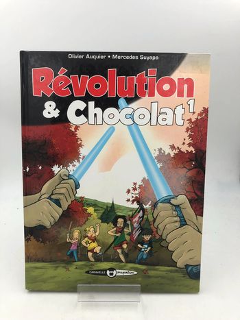 Bande dessinée révolution et chocolat