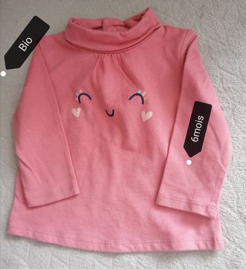 Hauts Bio col roulé Tex