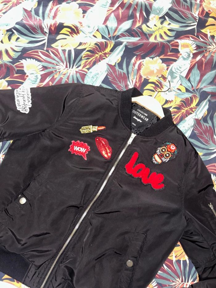 Veste blouson bombers rock Jennifer - photo numéro 2