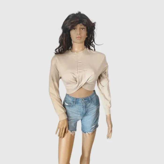 Sweat Esprit beige - Taille M, le basique doux et confortable ! - photo numéro 2