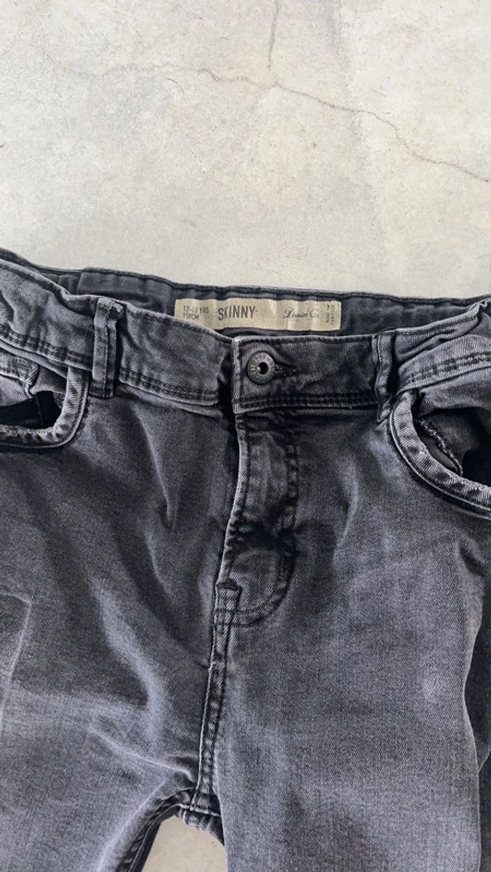 Jean skinny garçon 12 ans comme neuf - photo numéro 3