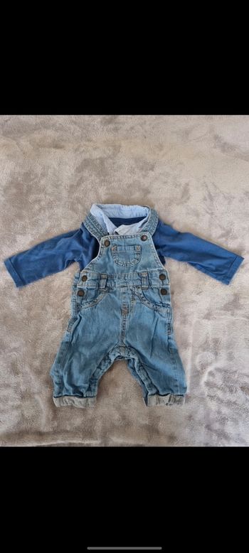 Ensemble salopette & polo ML