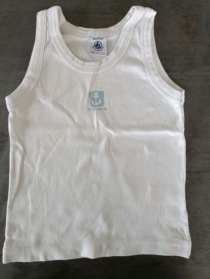 Maillot de corps garçon 3 ans