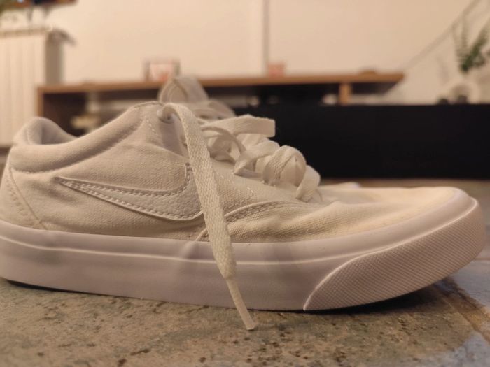 Basket toile nike - photo numéro 8