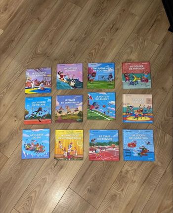 Lot de 12 livres Mc donald’s -  esprit sportif