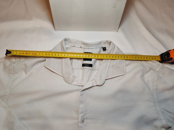 Hugo boss chemise stretch homme crème XXL - photo numéro 7