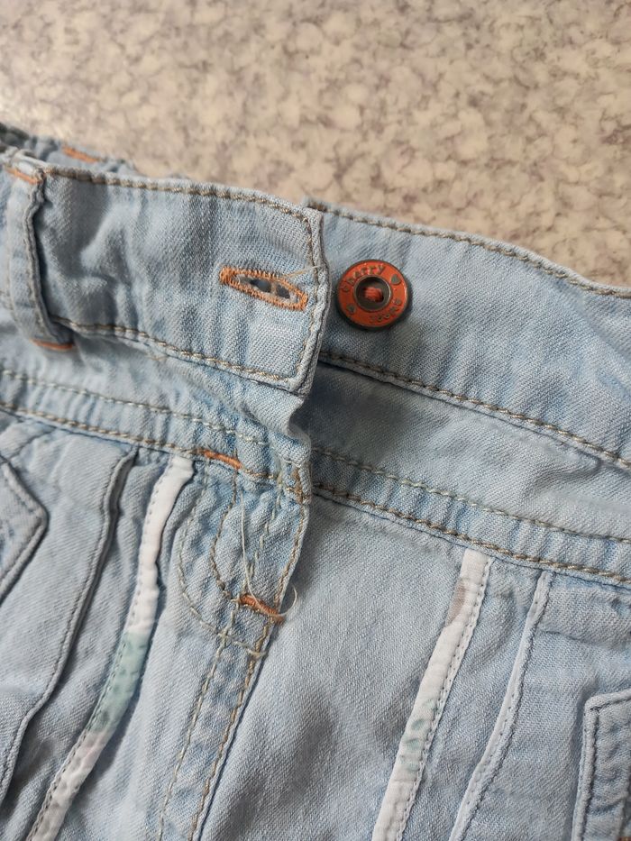 Short en jean 6 mois - photo numéro 4