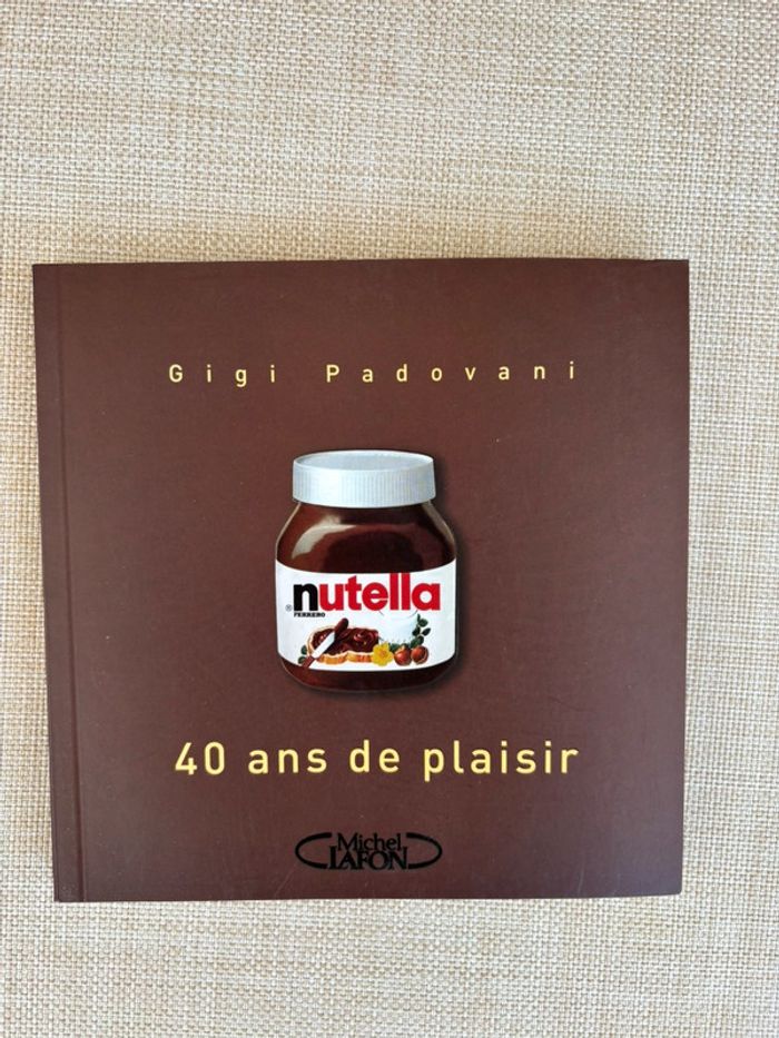 Livre cuisine nutella