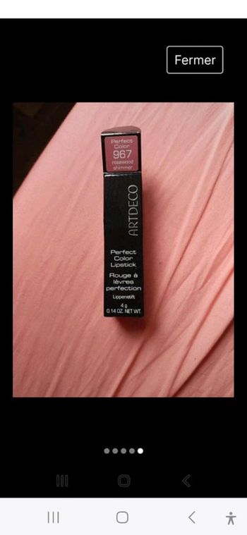 Rouge à lèvres perfection.  Nocibe