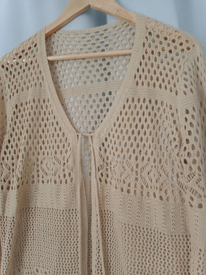 Cardigan beige - photo numéro 2