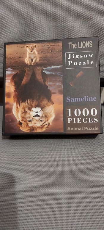 Puzzle 1000 pièces Lion