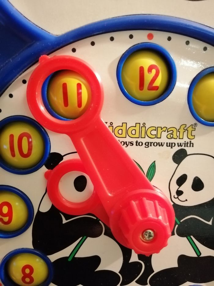 Horloge d apprentissage panda - photo numéro 3