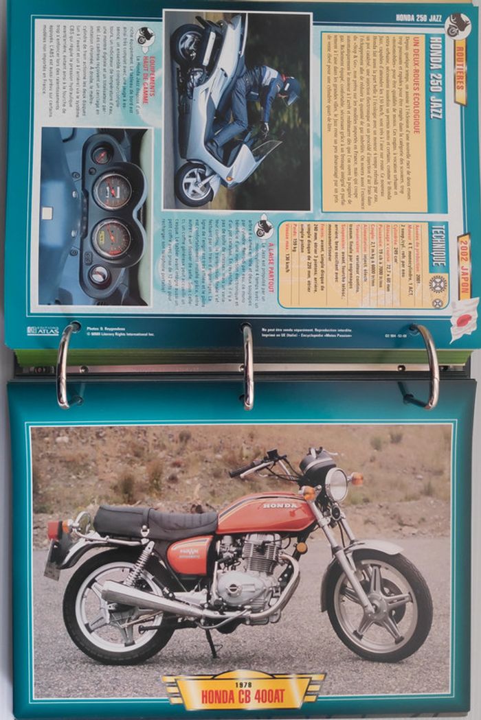 Classeur Motos Passion - Roadsters & Routières (217 fiches) - photo numéro 15