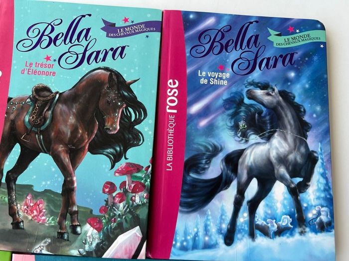 7 livres Belle&Sara bibliothèque Rose - photo numéro 5
