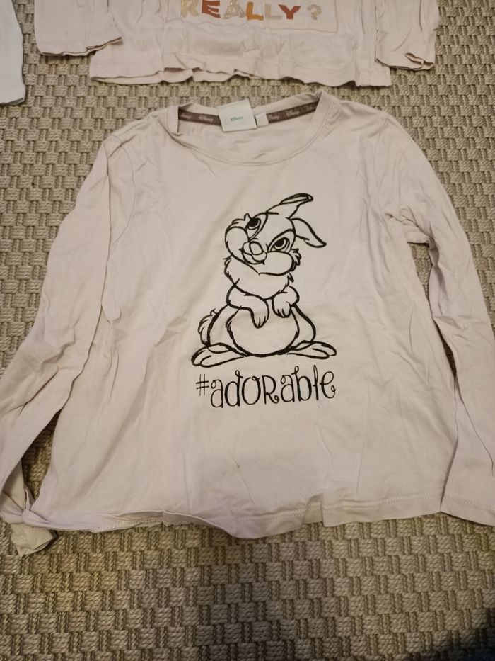 Tee shirt manche longue disney 6 ans - photo numéro 2