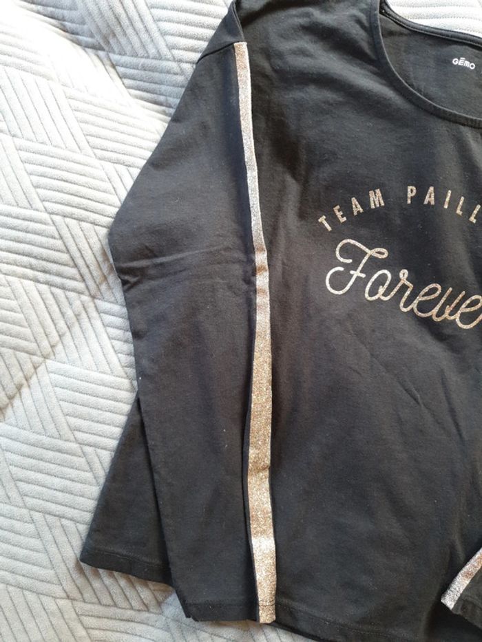 T-shirt manche longue 14 ans fille - photo numéro 6