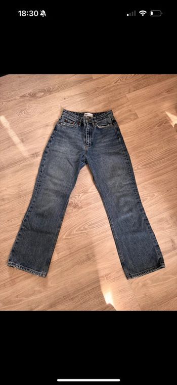 Jeans taille haute Zara