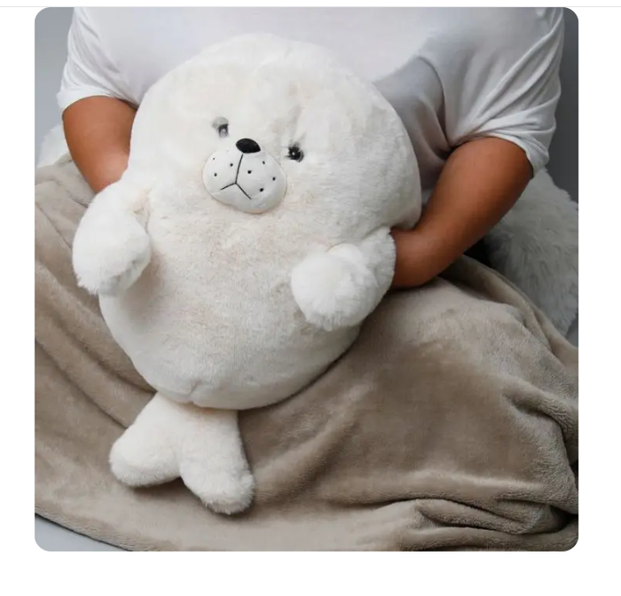 Coussin manchons doux en forme de phoque - La Galerie Géant Lanester - la chaise longue - photo numéro 5