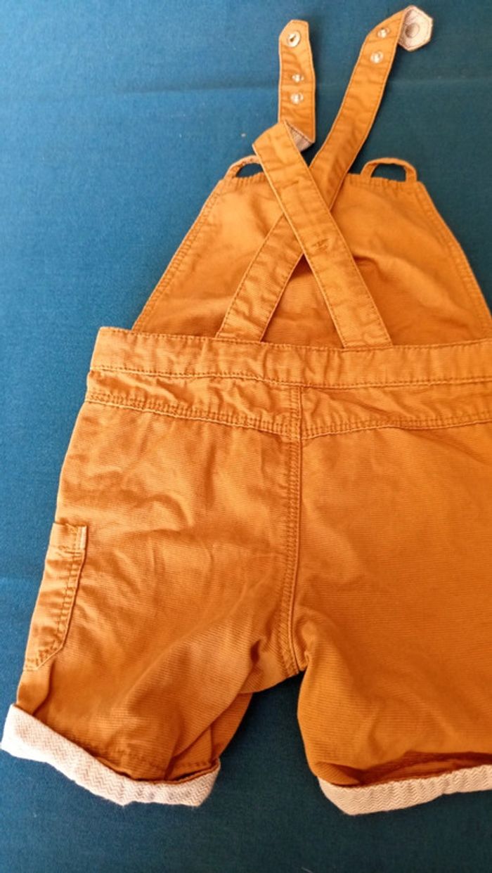 Salopette courte obaibi 12 mois garçon - photo numéro 5