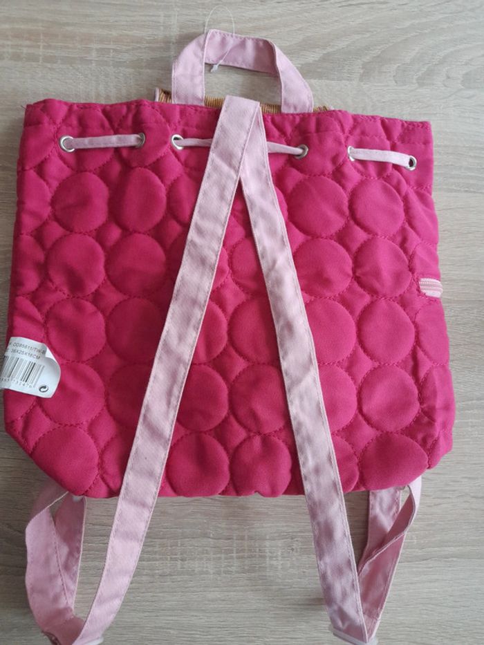 Sac à dos fille chouette rose - photo numéro 2