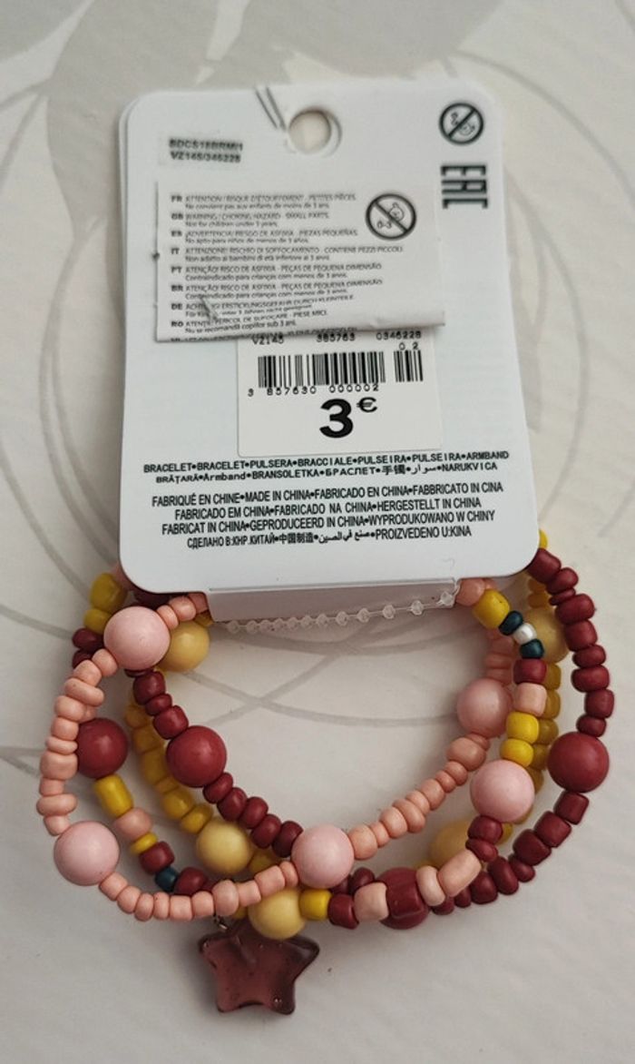 Lot de 4 bracelets perles - photo numéro 2