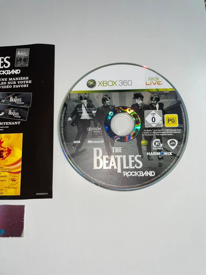 The Beatles Rockband - Xbox 360 Sans Notice Version Française Microsoft - photo numéro 4