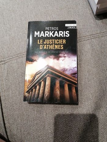 Livre le justicier d'Athènes Petros Markaris