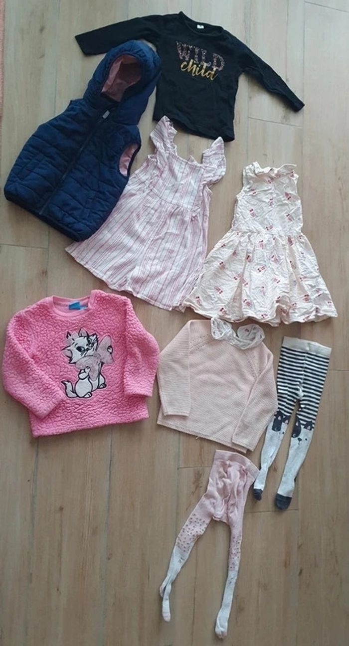 Lot fille 3 ans, 98cm