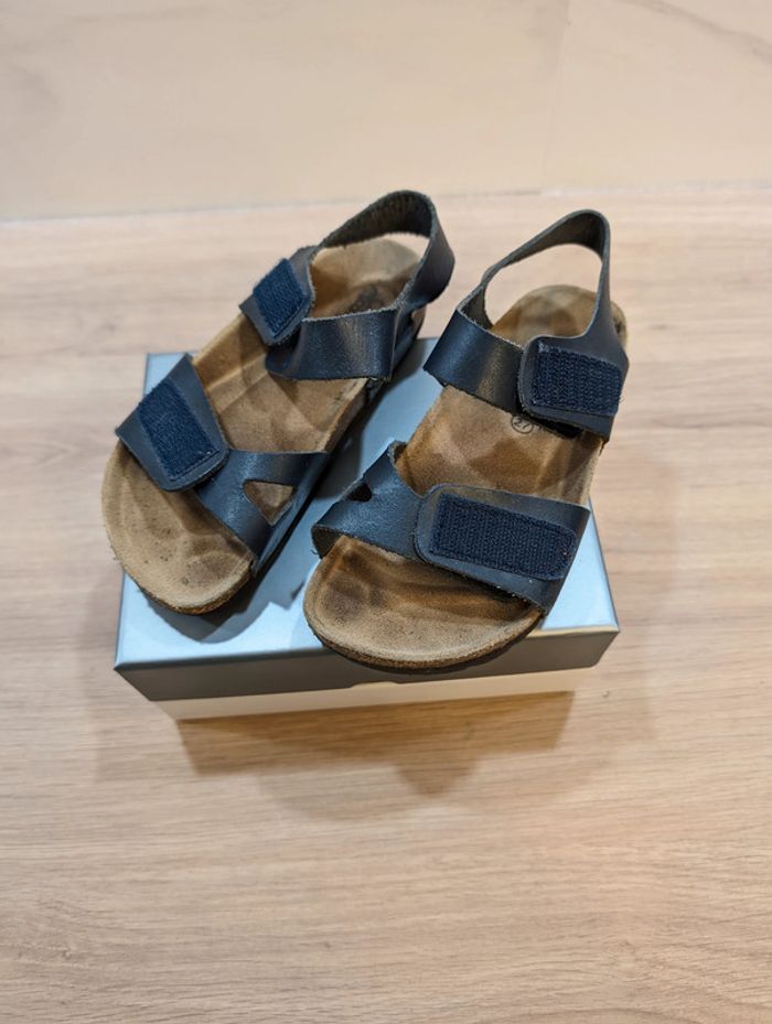 Sandales bleu marine Citrouille et Compagnie - Taille : 29 - photo numéro 6
