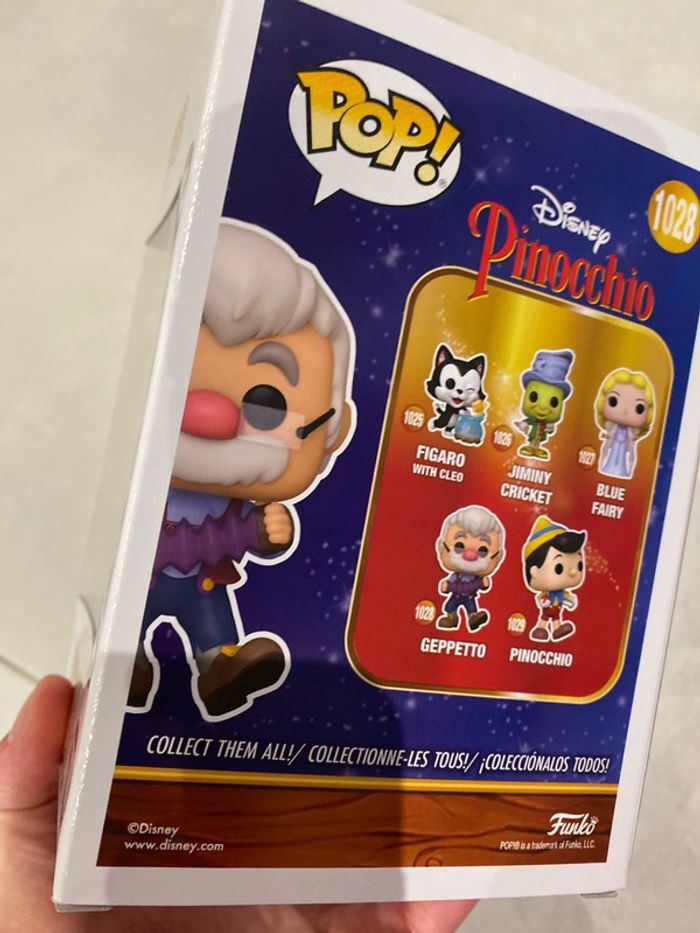 Figurine disney pinocchio geppetto 1028 - photo numéro 3