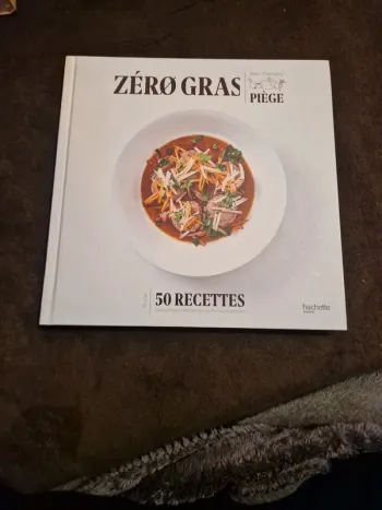 Livre de cuisine Zéro gras