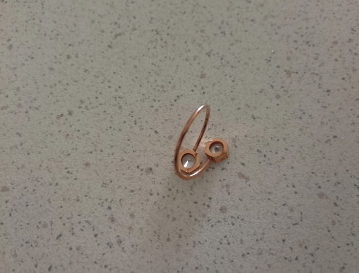Bague en acier inoxydable ajustable - photo numéro 3