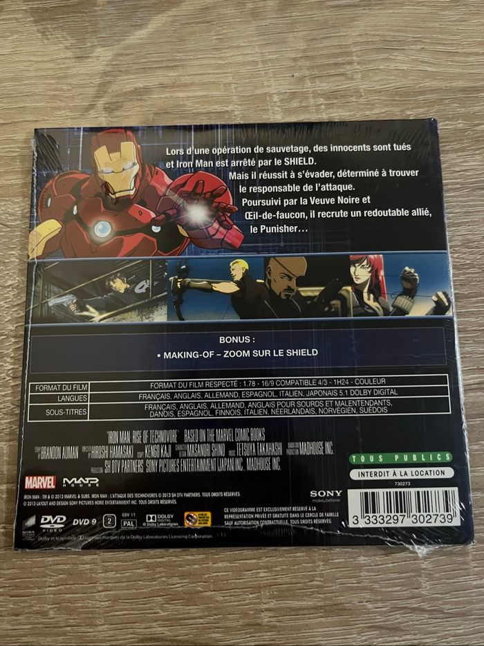 Dvd IRON man - photo numéro 2