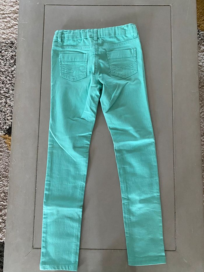Jeans Urban Star vert turquoise taille 12 ans neuf sans étiquette - photo numéro 9