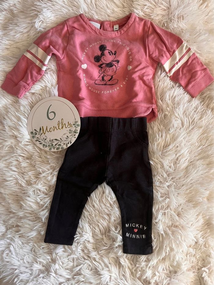 Ensemble Minnie - 6 mois Disney baby