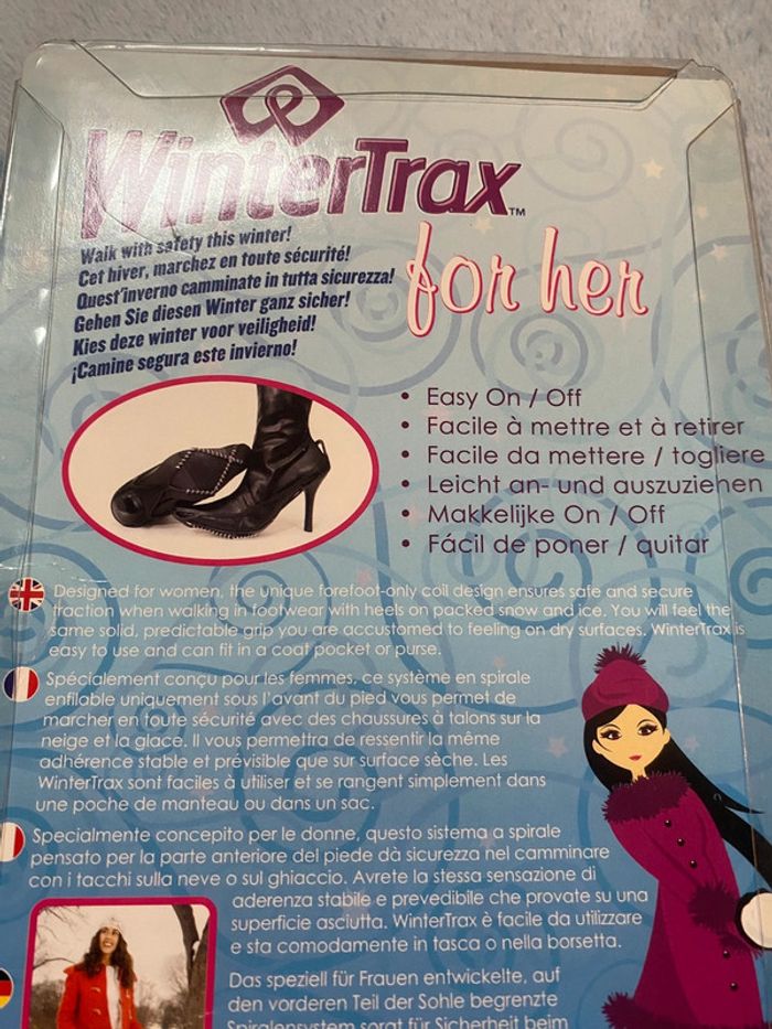 Wintertrax chaînes de neige protection chaussures femmes - photo numéro 6